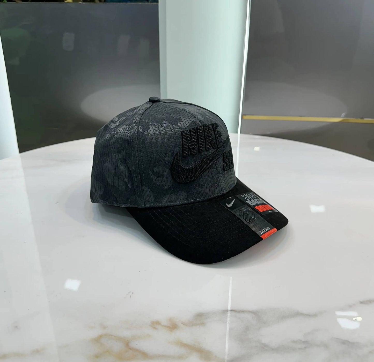 Nikee SB Black Grey Premium Imported Cap