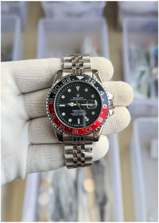 Silver Black Red Celebrity Edition watch RW0321