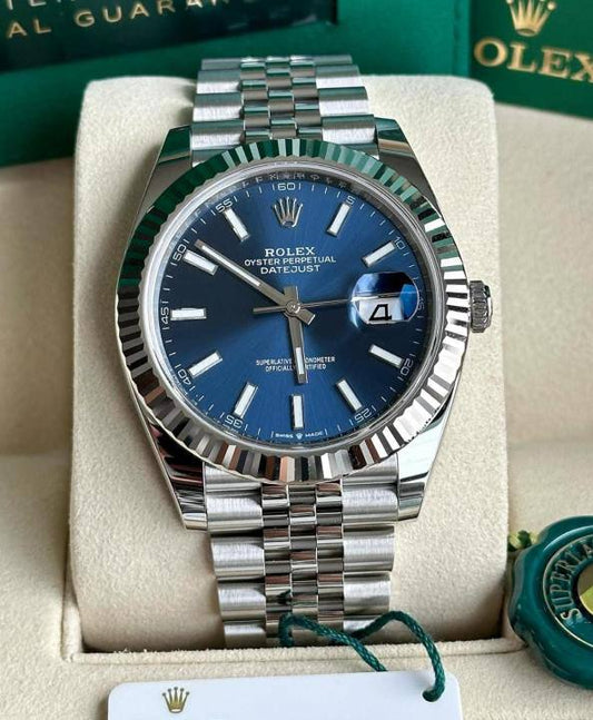 Silver Blue Celebrity Edition watch RW0321