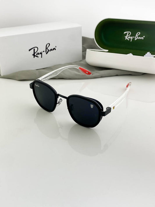 Rayban Transparent Black Sunglass