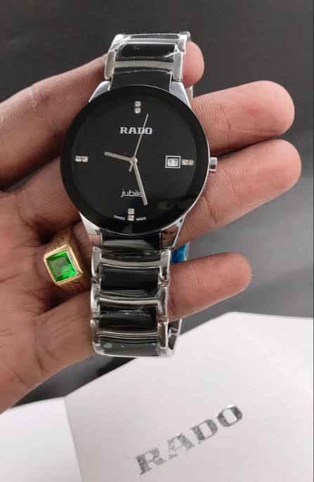 Jubilee Ceramic Black Watch