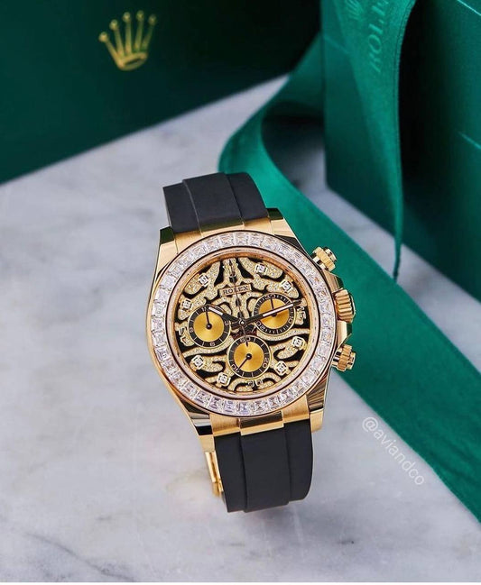 Tiger Edition gold Black  watch RW04697