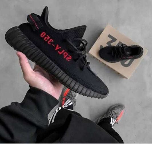 Adidas yeezy sply 350 V2 Black Red With Full Accessories kit