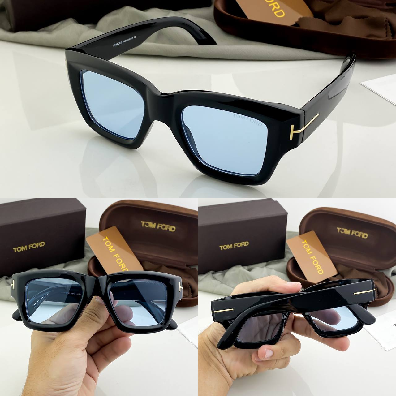 Tom Ford Black Blue Sunglass