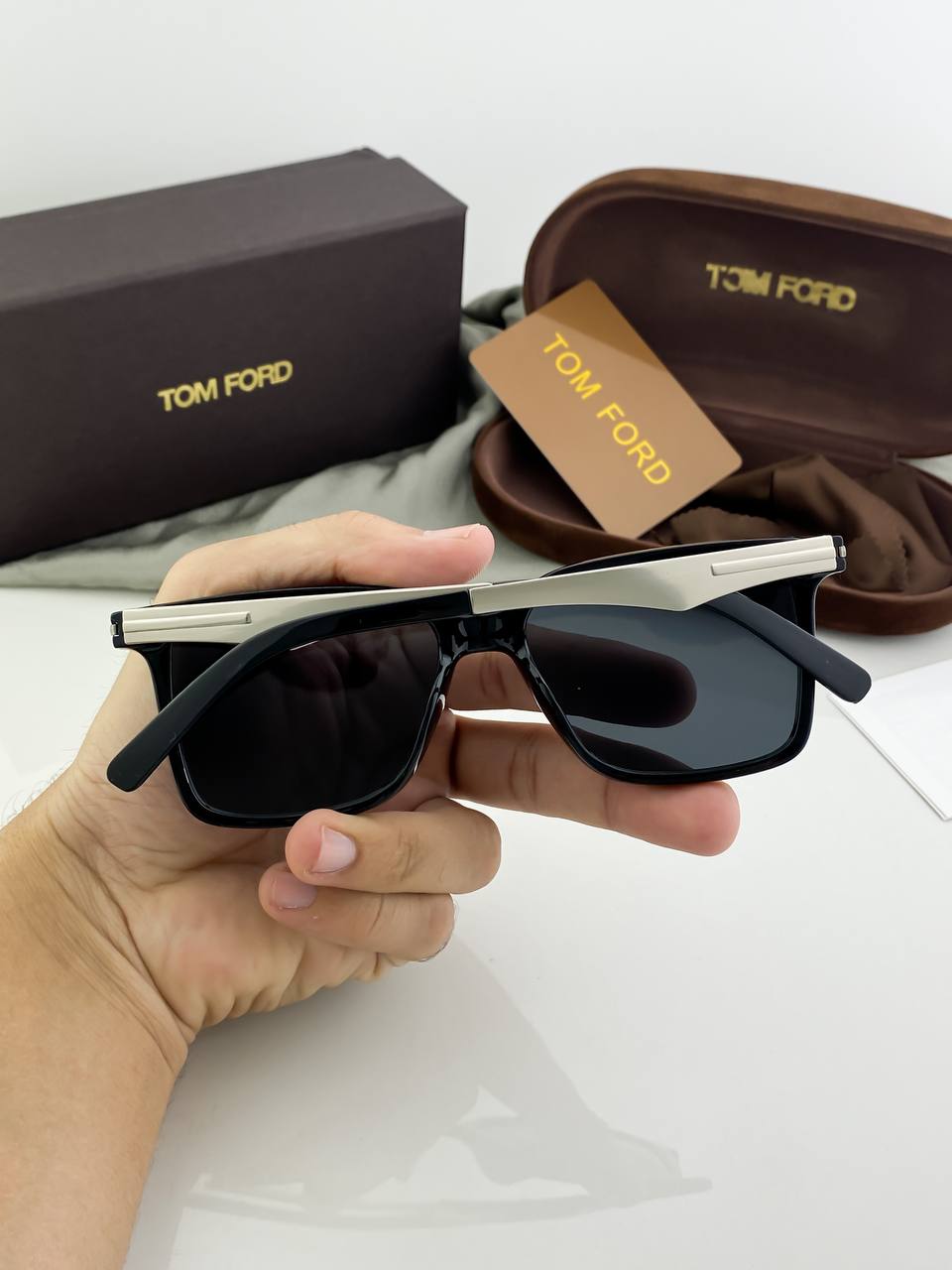 Tom Ford Silver Black