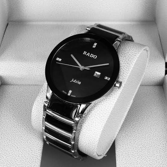 Jubilee Ceramic Black Watch