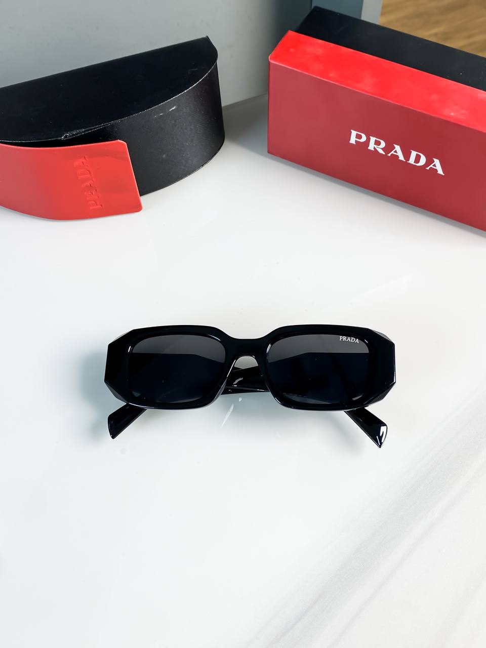 Prada Full Black Sunglass