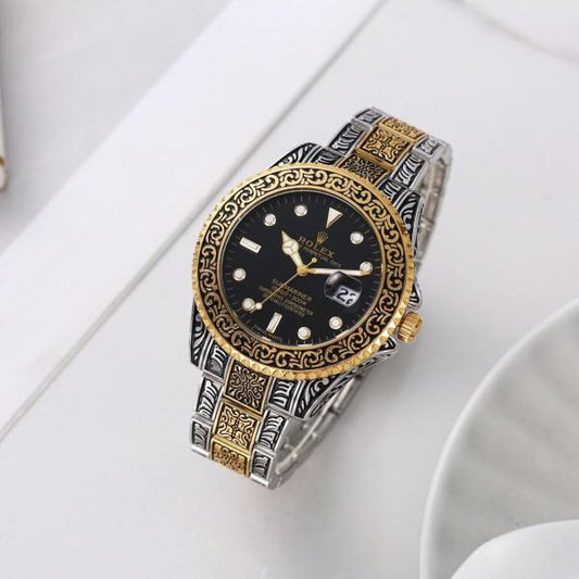 Tutone Rajwadi Date  watch RW0321