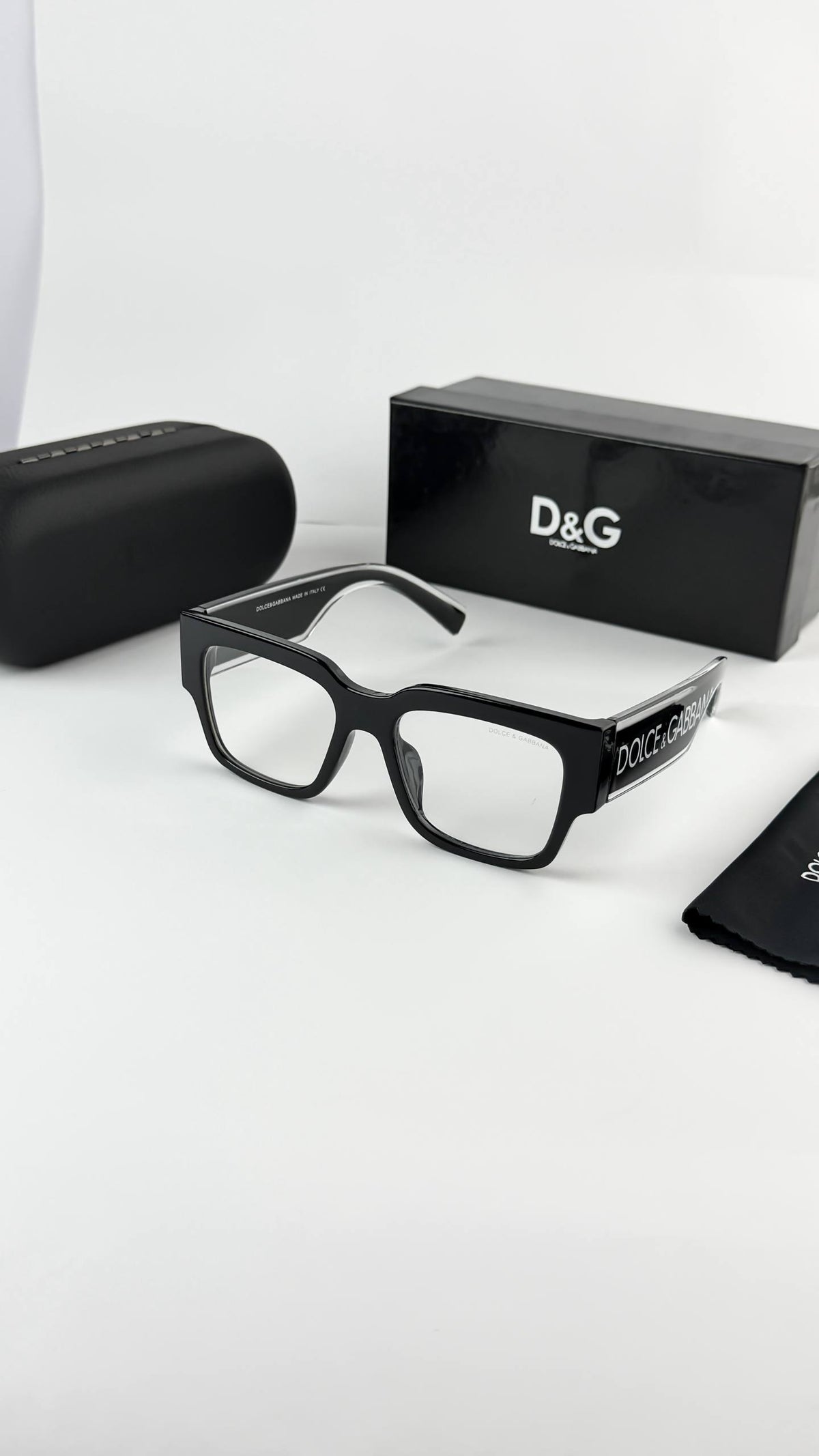 Premium Black Transparent Frame 4184