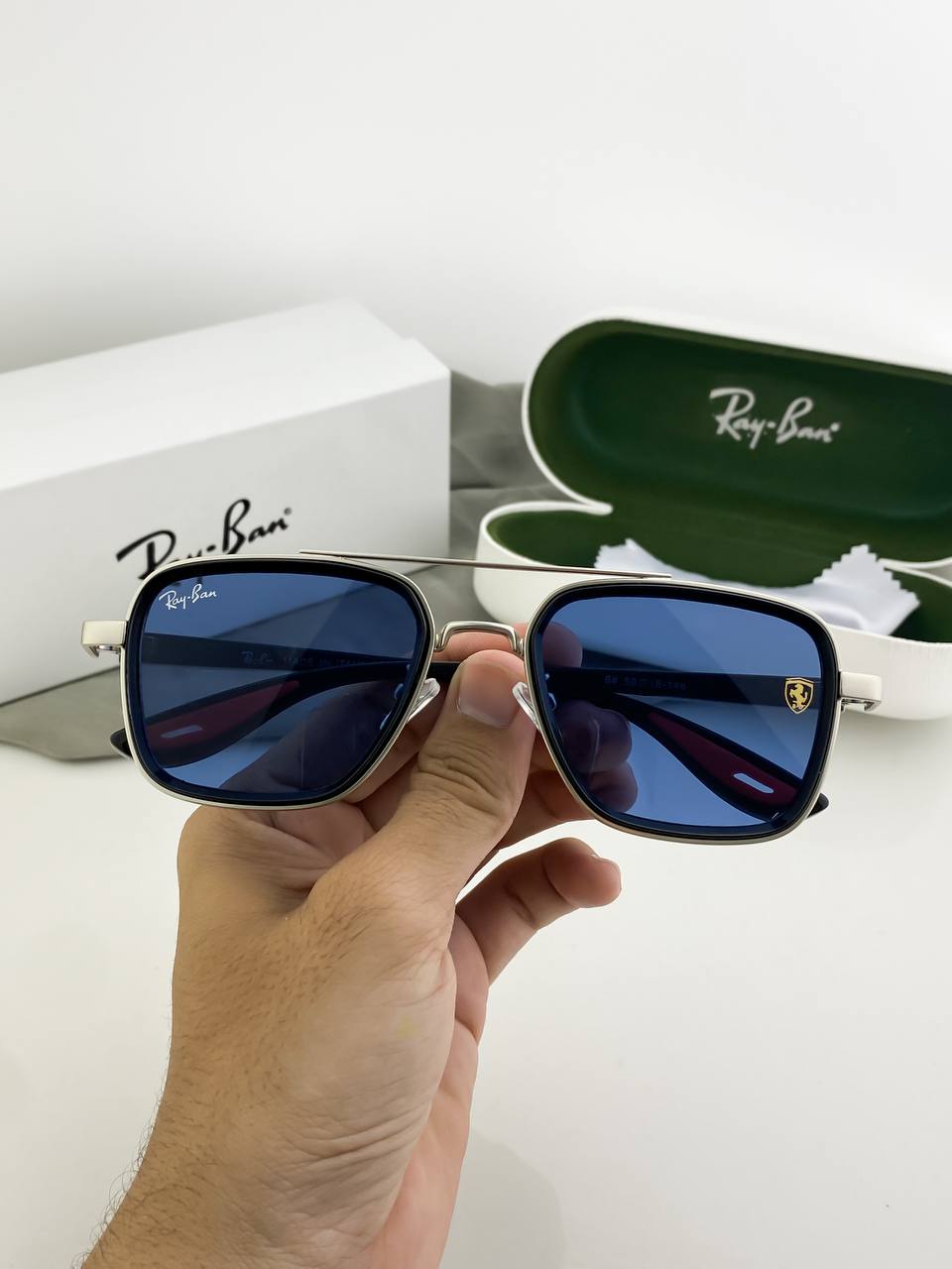 Rayban #05 Black Blue Sunglass