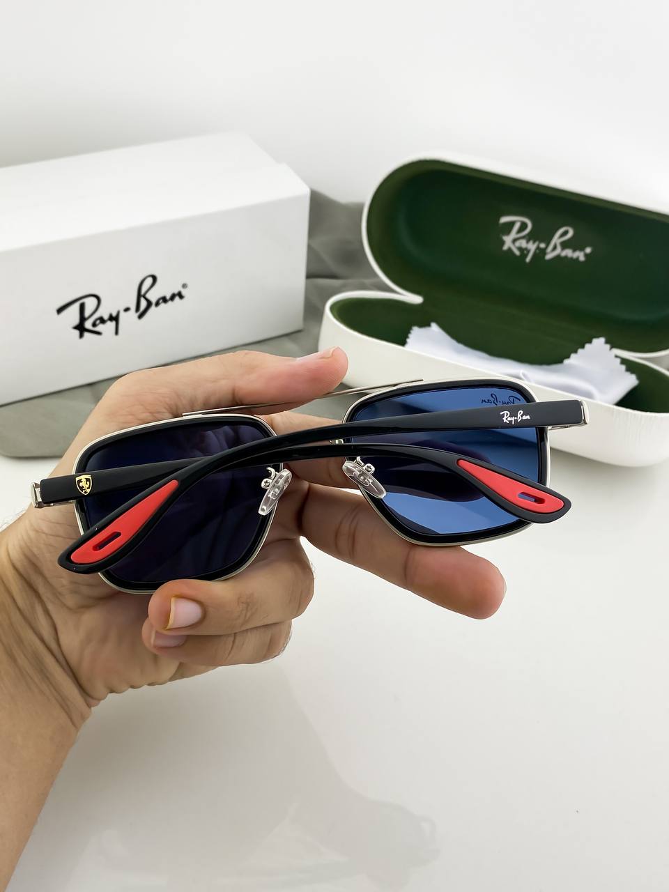 Rayban #05 Black Blue Sunglass