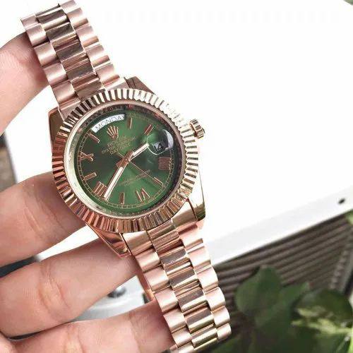 Rose Gold Green Celebrity Edition watch RW0321