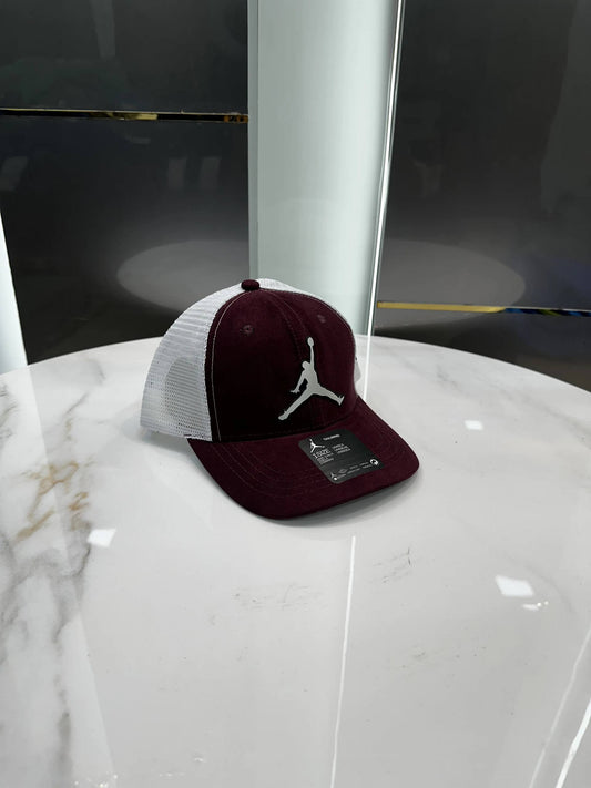 Jordann Wine Suede Premium Imported Cap